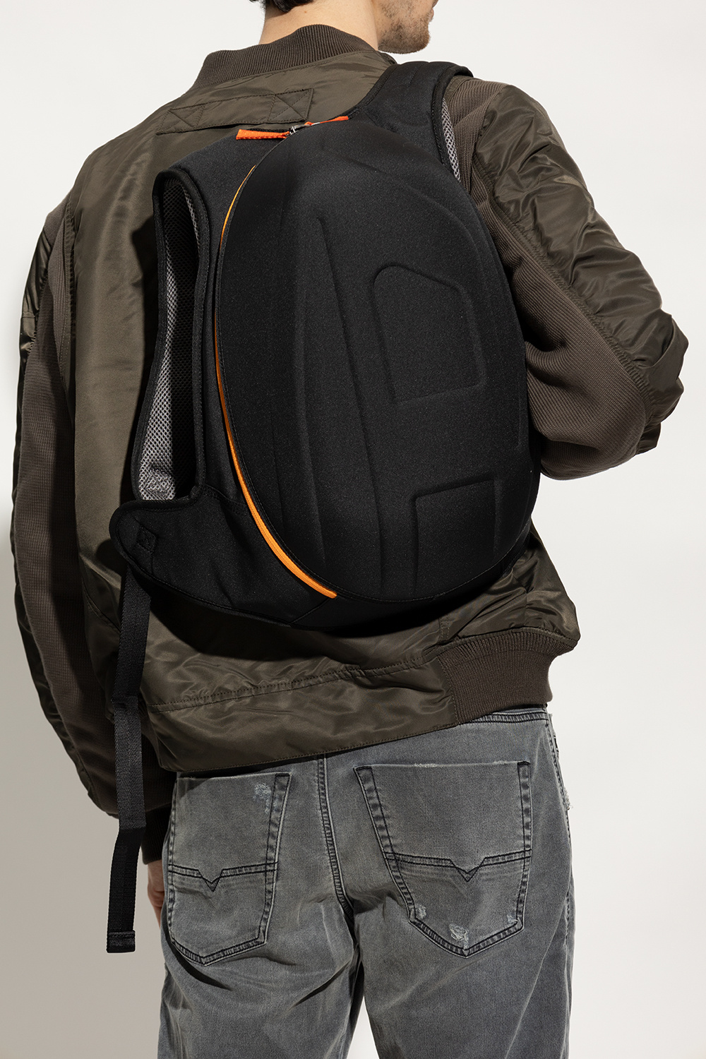 POD' backpack Diesel - Black '1DR - IetpShops Germany - Bally logo